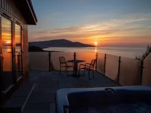 Luxury Beachside Lodges with Hot Tubs